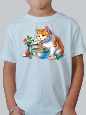 Kids Round Neck T-Shirt Half Sleeves 100% Cotton Rich Ultra Soft Fabric Comfortable Stylish Printed Original Branded Tshirt for unisex."White"