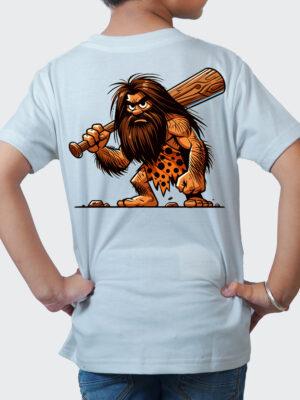 Kids Round Neck T-Shirt Half Sleeves 100% Cotton Rich Ultra Soft Fabric Comfortable Stylish Printed Original Branded Tshirt for Unisex ."White"